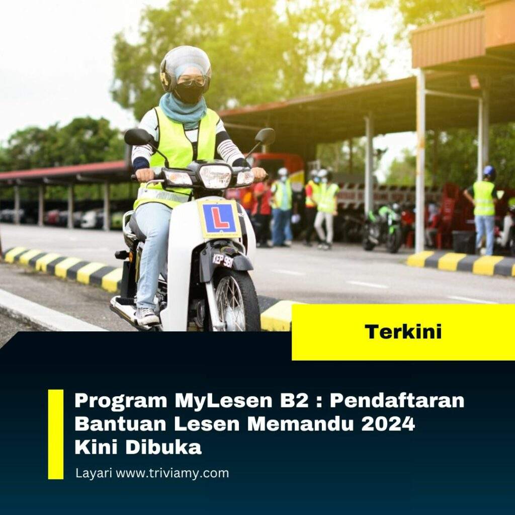 MyLesen : Permohonan Bantuan Lesen Memandu 2024