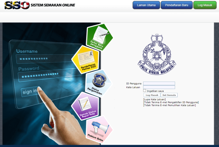 Cara Semak Saman Polis/JPJ Secara Online 2024