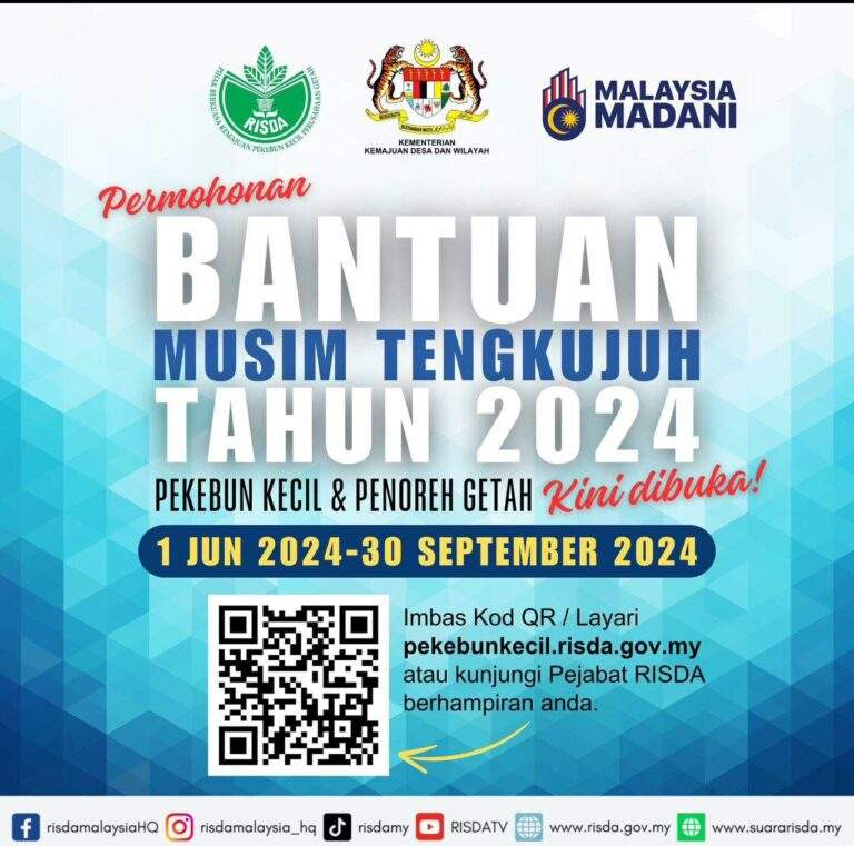 Bantuan Musim Tengkujuh (BMT) 2024 Permohonan & Semakan