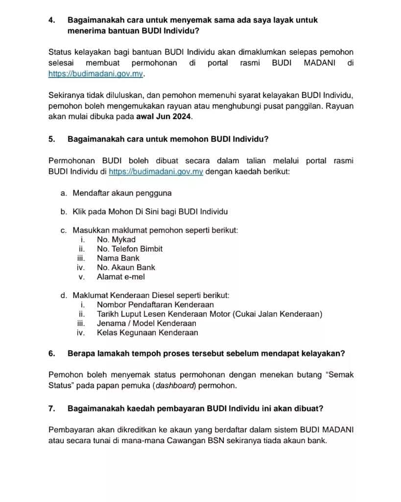 BUDI MADANI FAQ 4