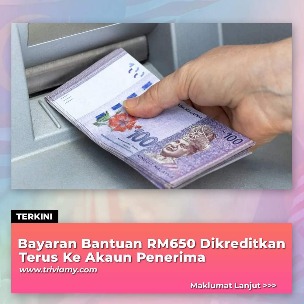 TR BAYARAN BANTUAN RM650